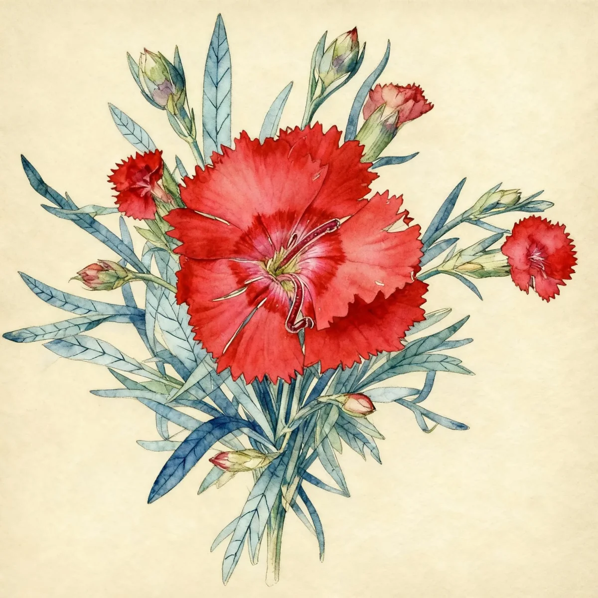 Pink (Dianthus 'Devon Xera' FIRE STAR)