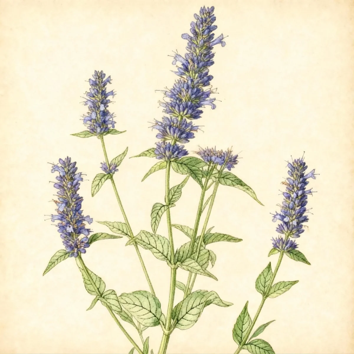 Giant hyssop (Agastache 'Black Adder')