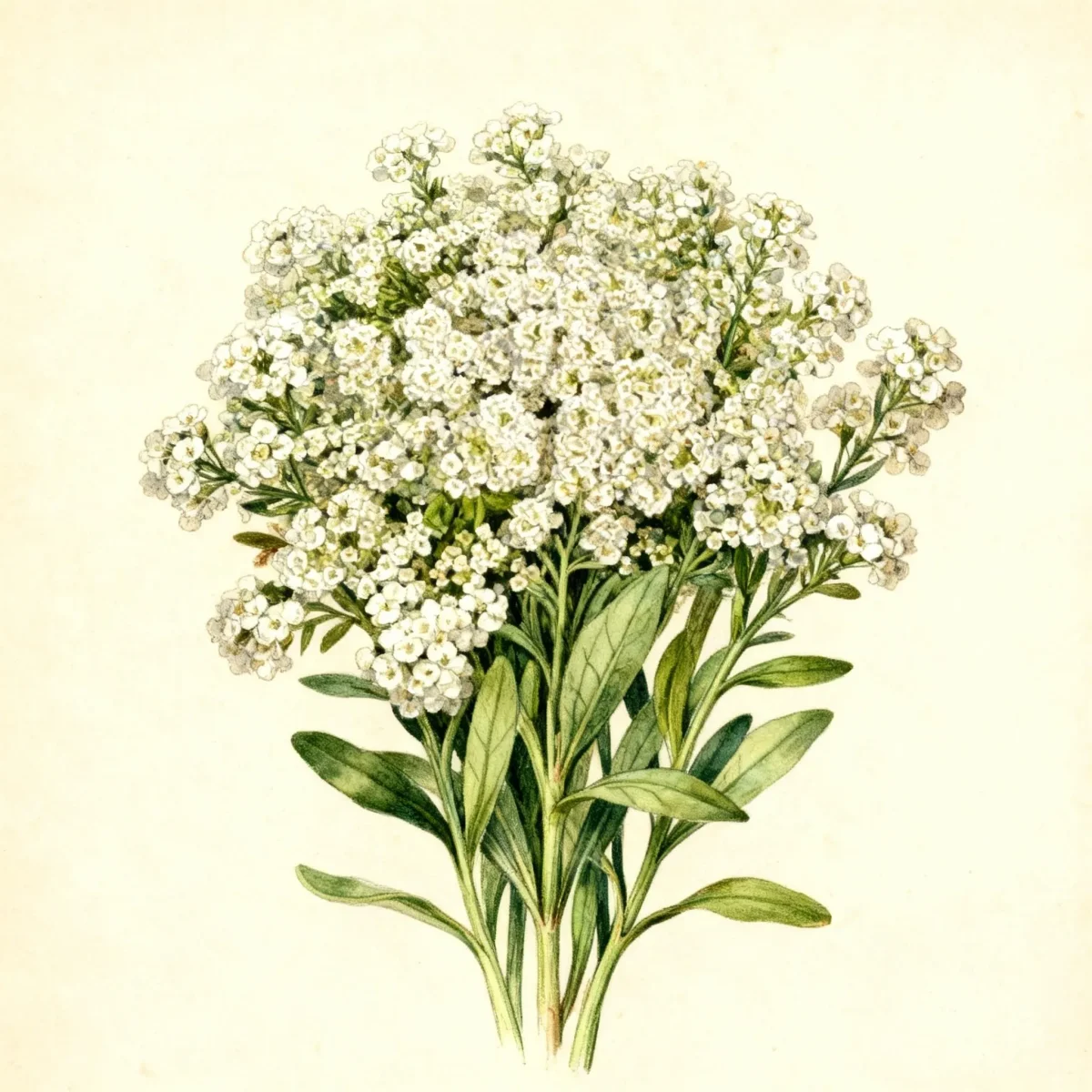 Sweet alyssum (Lobularia 'Inlbusnopr' SNOW PRINCESS)