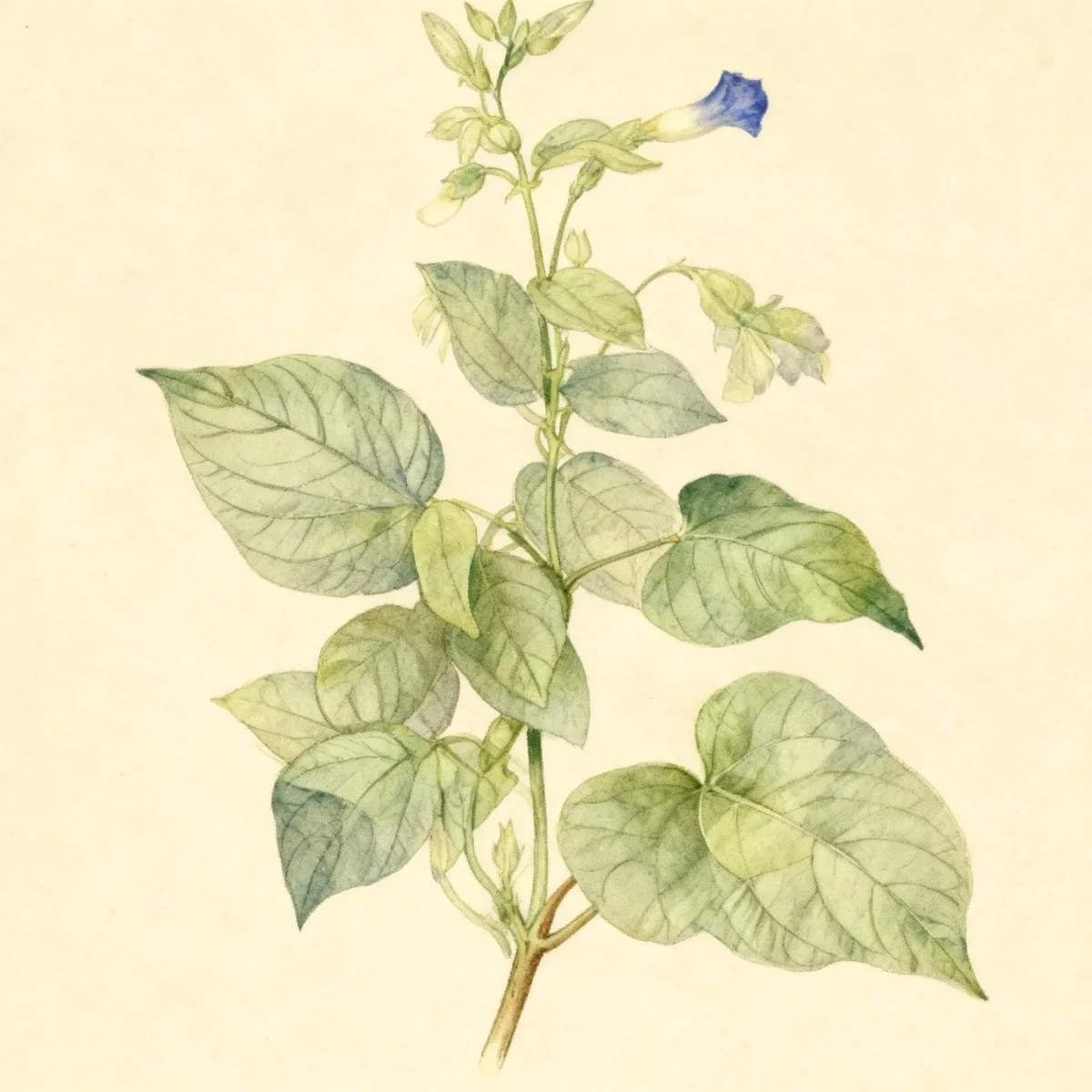 Thunbergia (Thunbergia 'Blue Glory')
