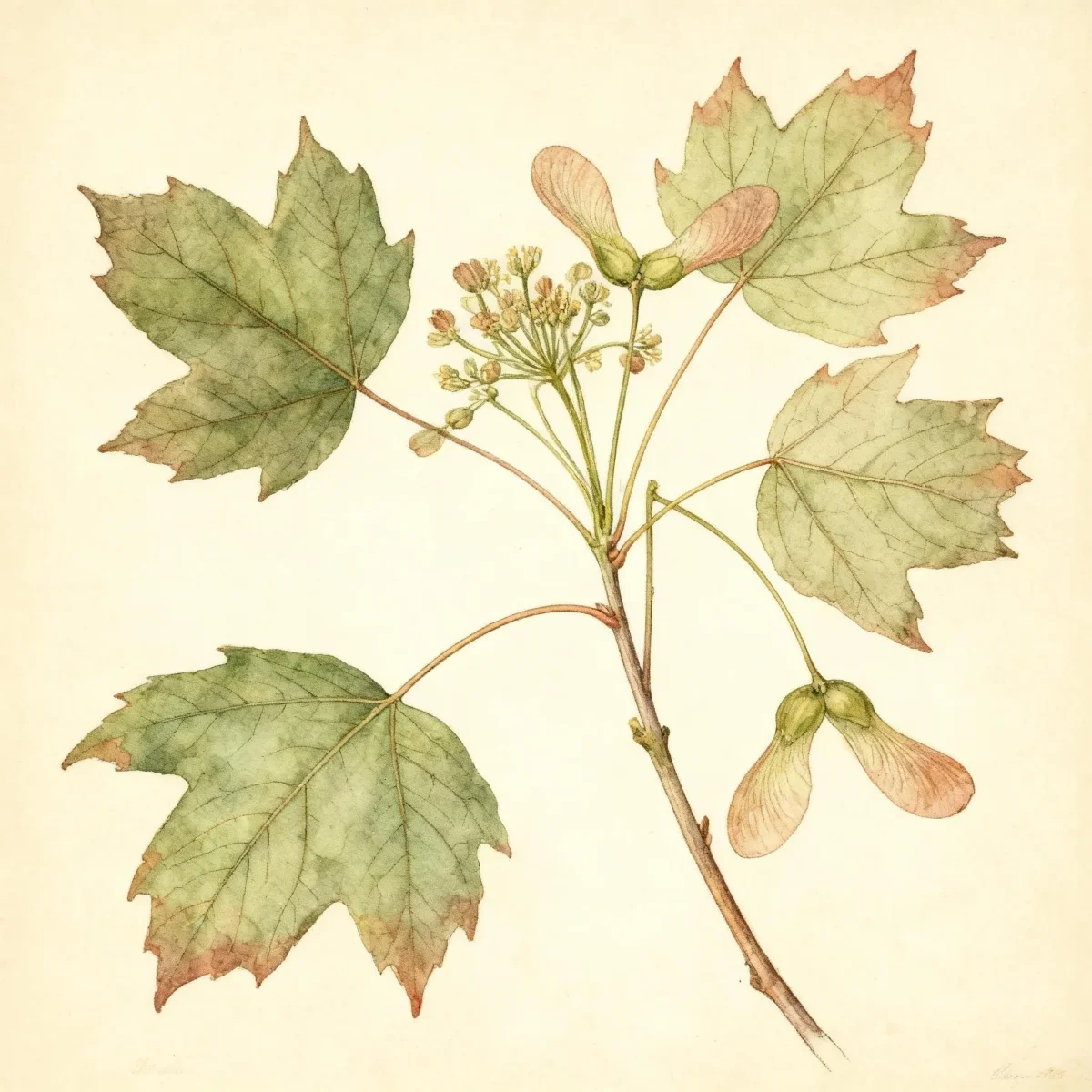 Sugar maple (Acer saccharum 'Bailsta' FALL FIESTA)