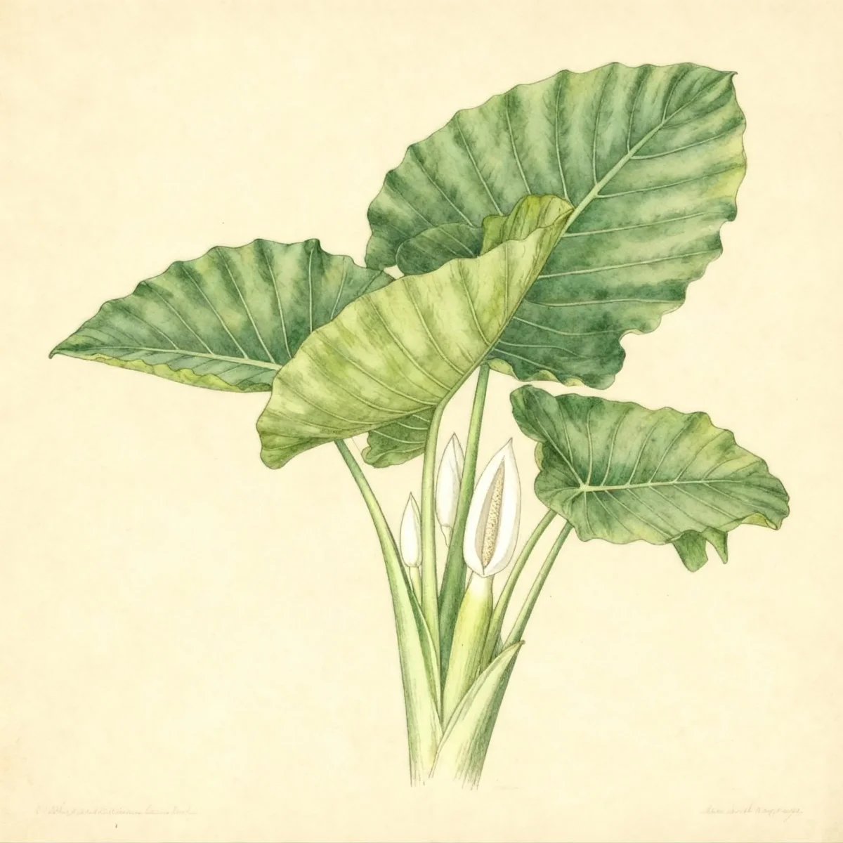 Giant elephant's ear (Colocasia gigantea 'Thailand Giant Strain')