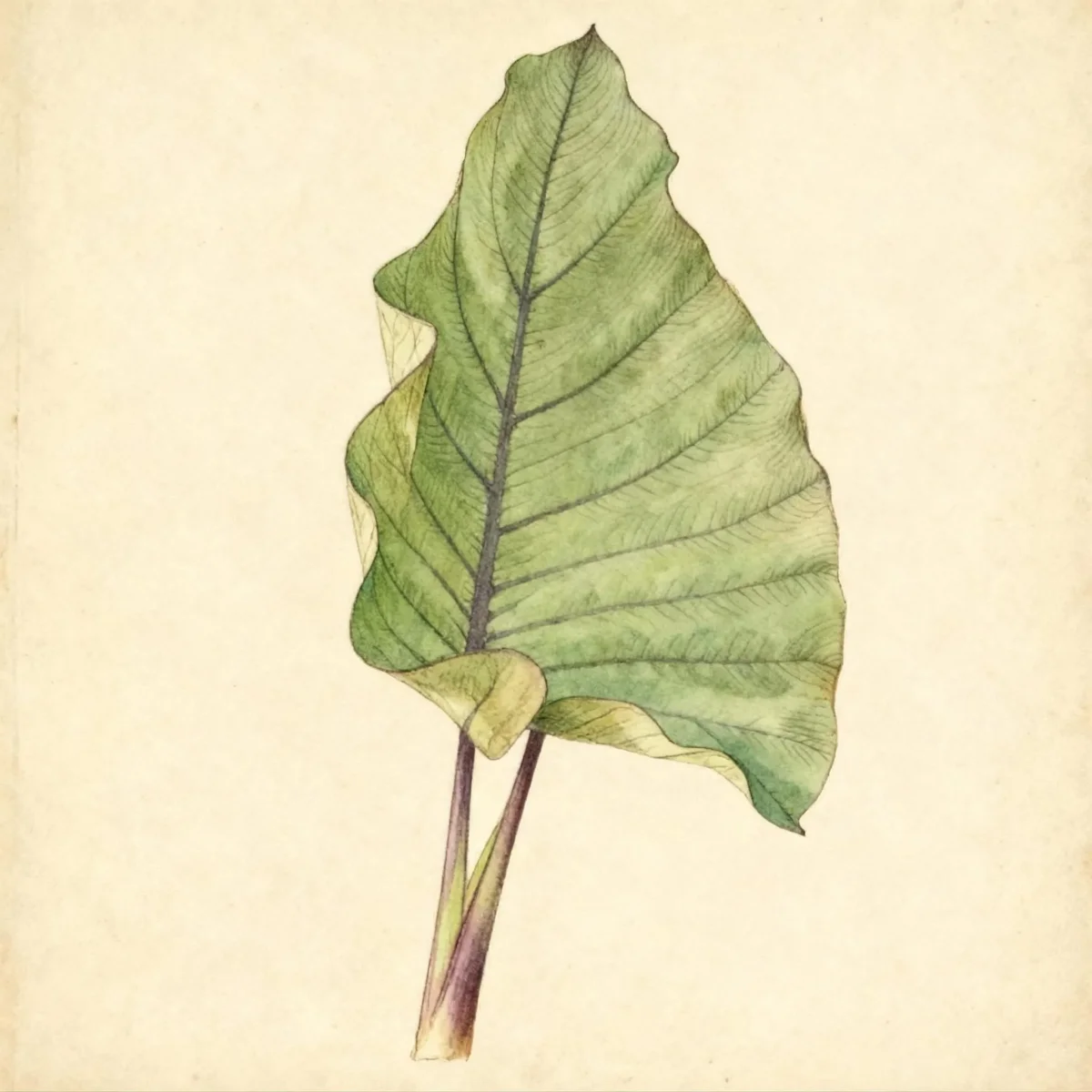 Taro (Colocasia esculenta 'Blue Hawaii')