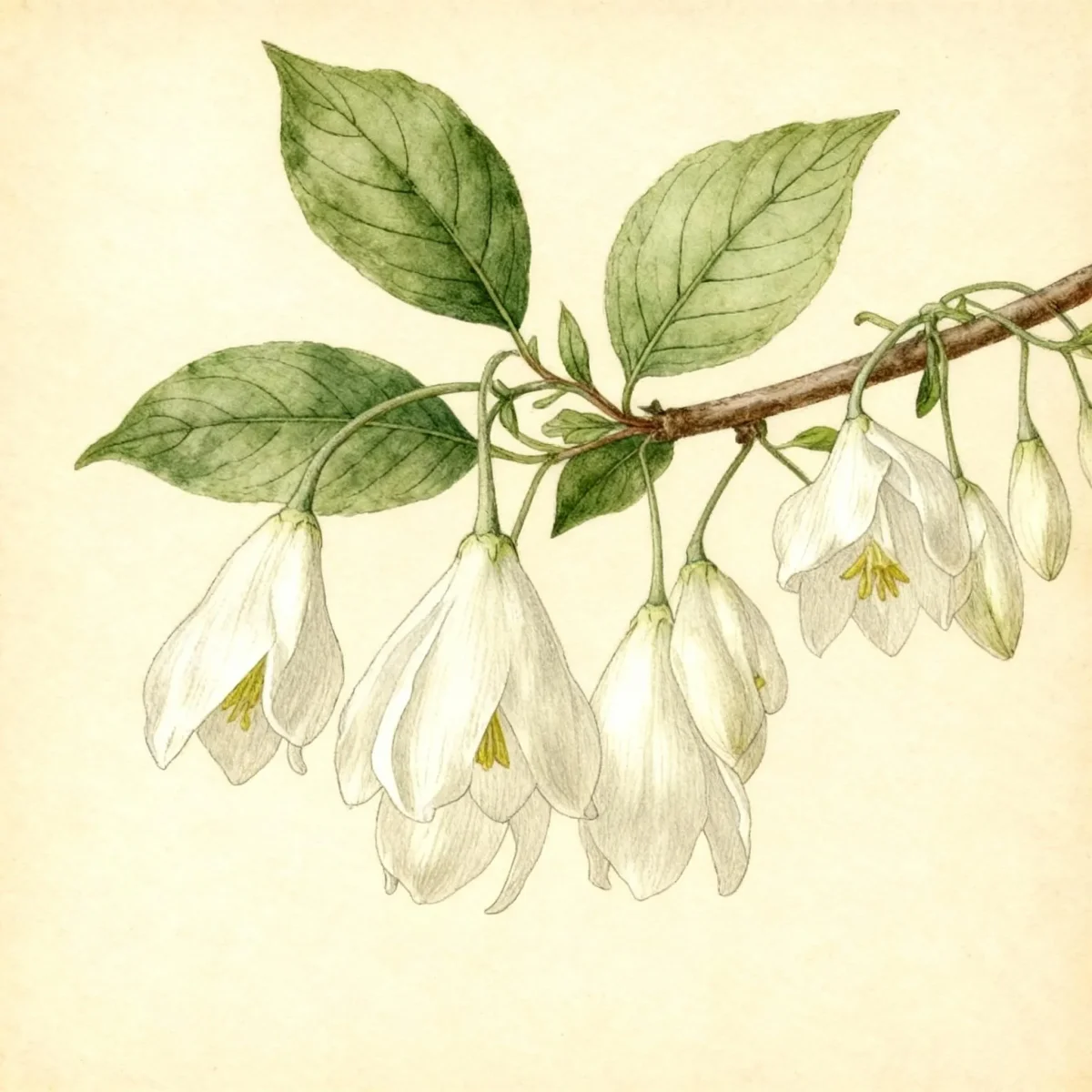 Silverbell tree (Halesia diptera (Magniflora Group))