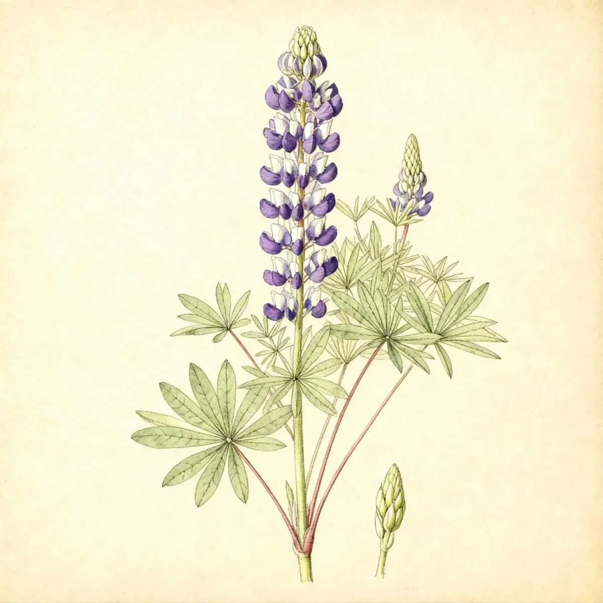 Lupine (Lupinus 'The Governor')