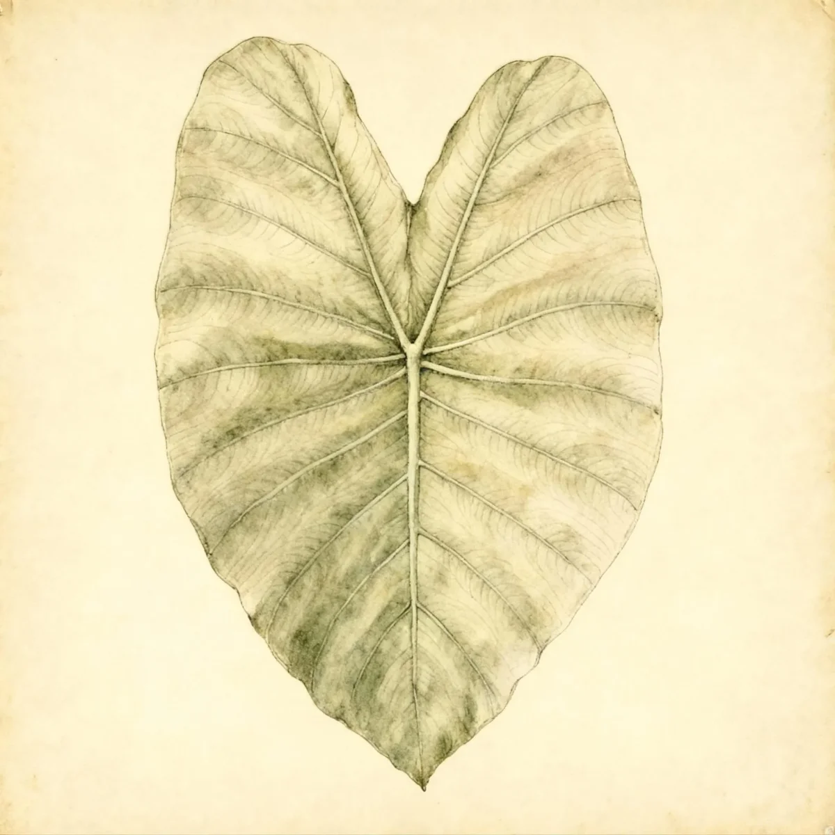 Taro (Colocasia esculenta 'Kona Coffee')