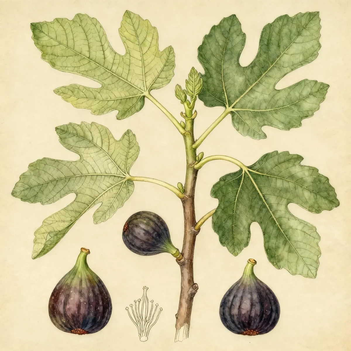 Common fig (Ficus carica 'Petite Negra')