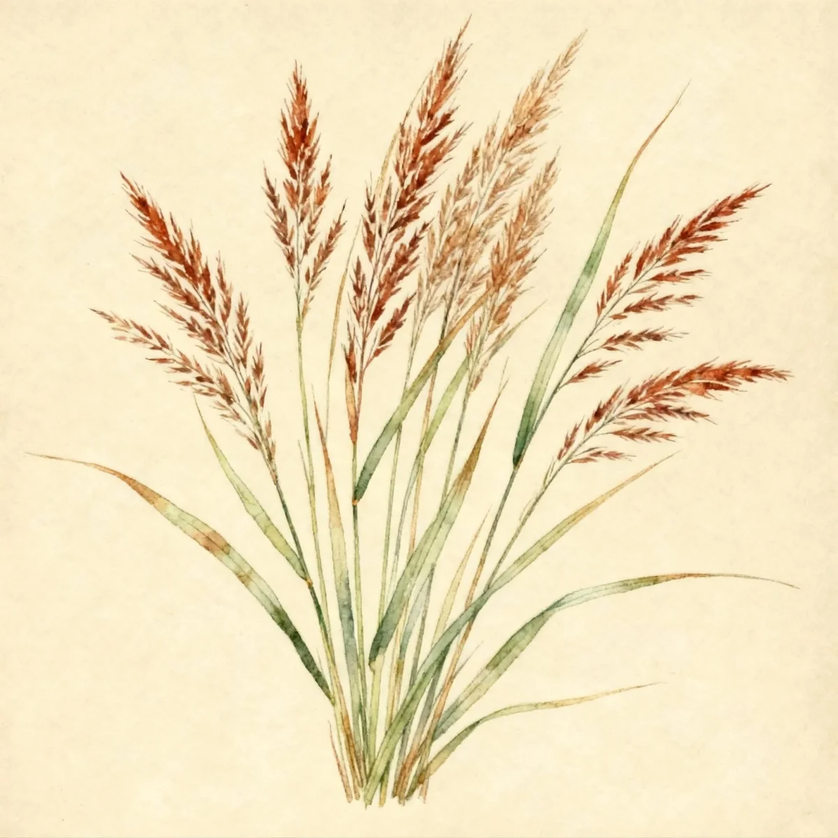 Muhly grass (Muhlenbergia reverchonii 'Autumn Embers')