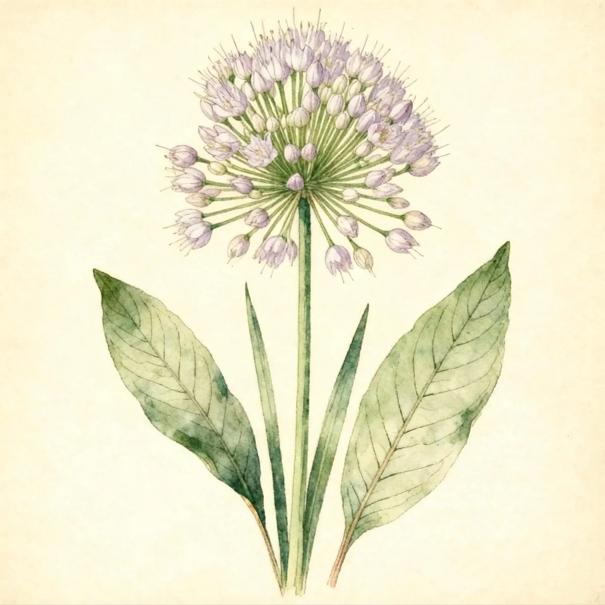 German garlic (Allium lusitanicum)