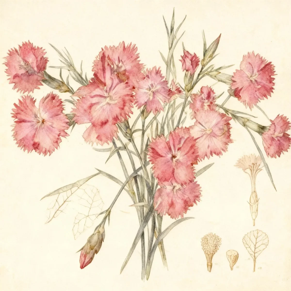 Pink (Dianthus 'Wicked Witch')