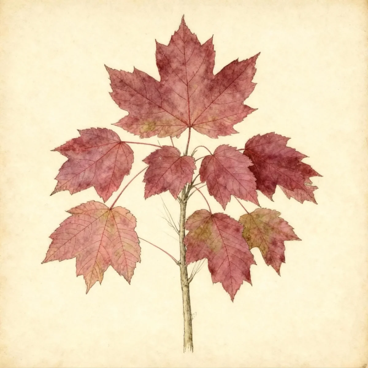 Red maple (Acer rubrum 'Brandywine')