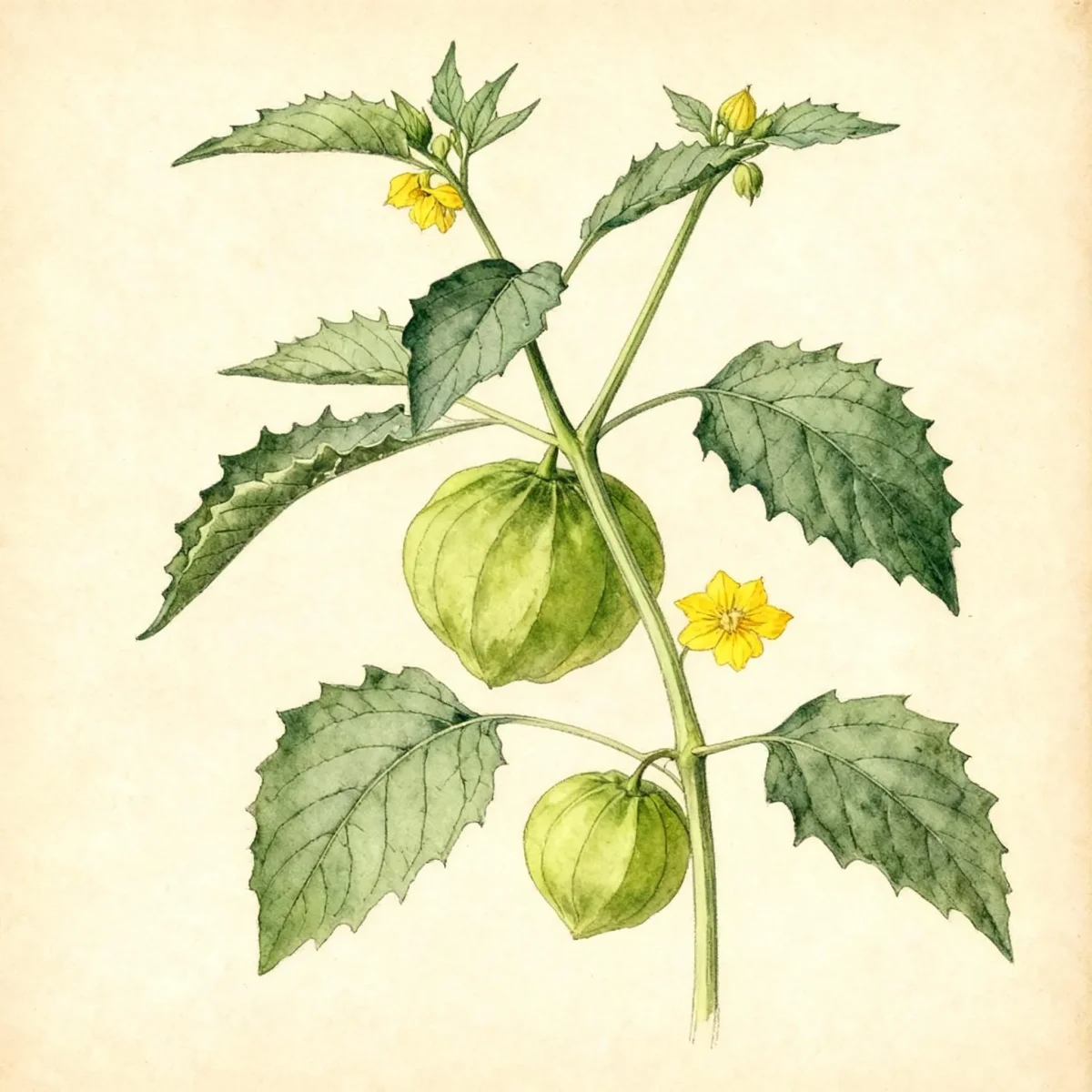 Tomatillo (Physalis ixocarpa 'Grande Rio Verde')