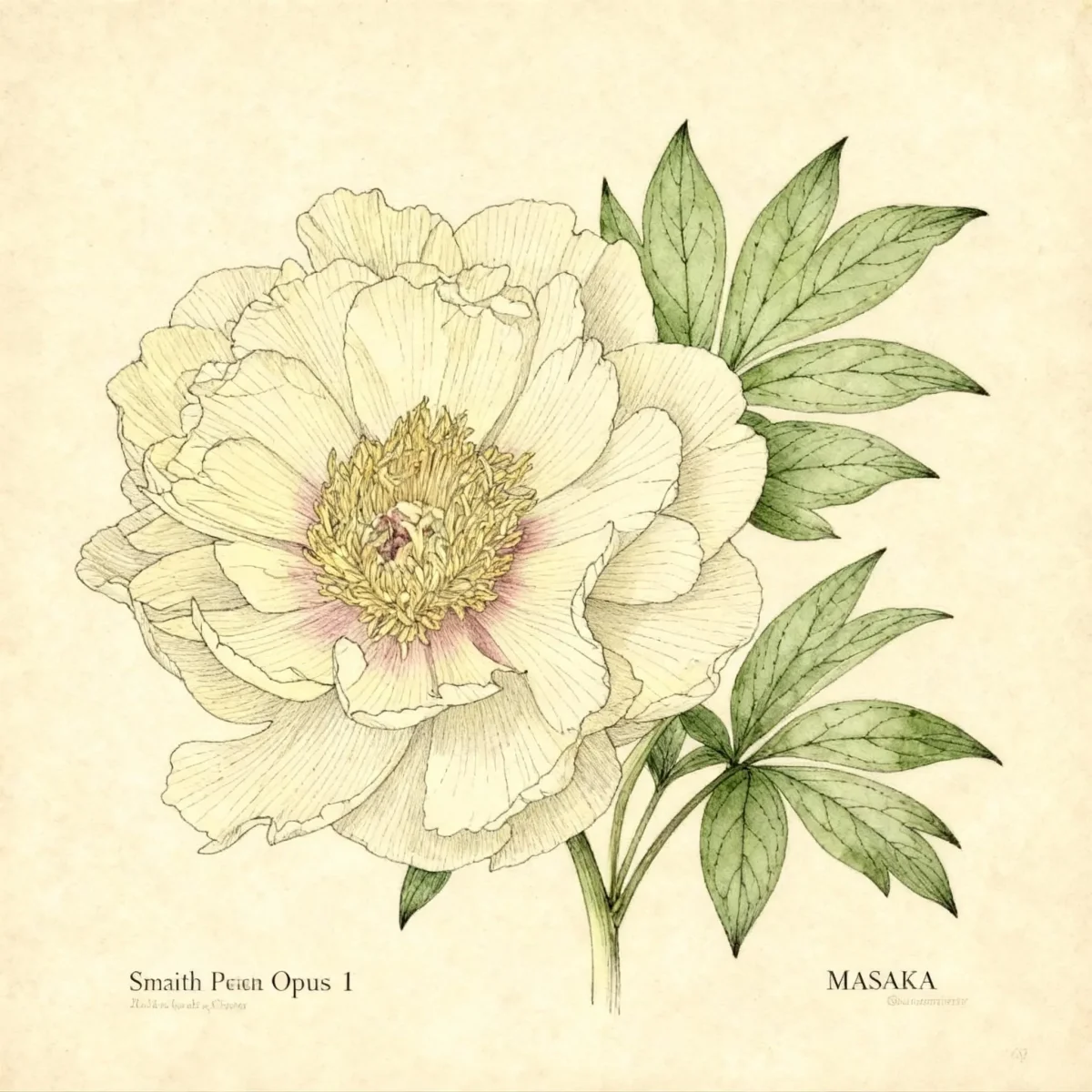 Peony (Paeonia 'Smith Opus 1' MISAKA)