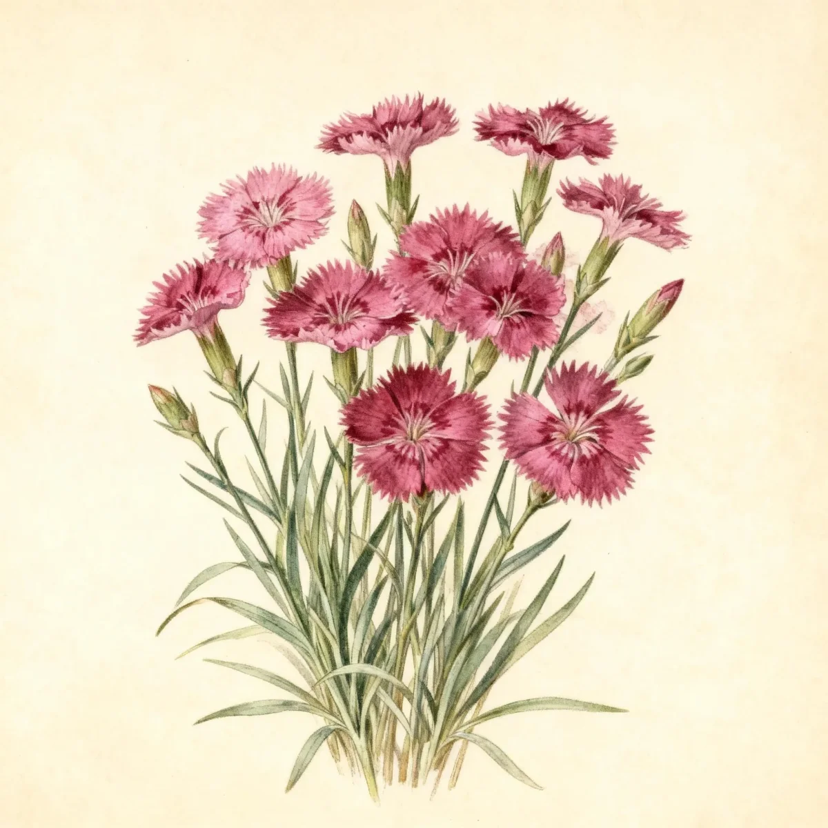 Pink (Dianthus 'Rubin')