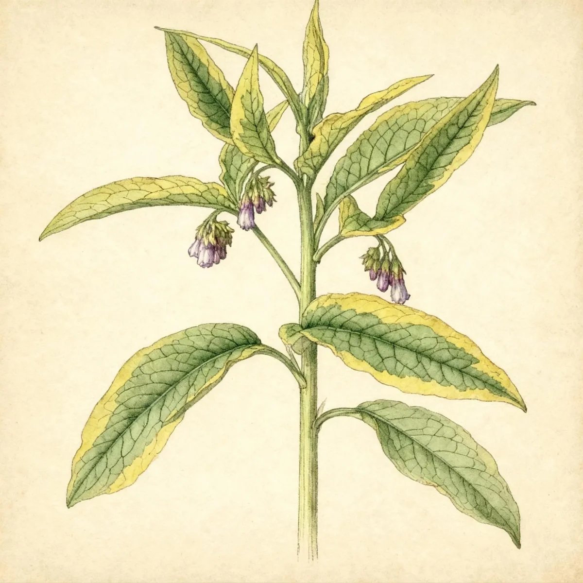 Comfrey (Symphytum × uplandicum 'Axminster Gold')