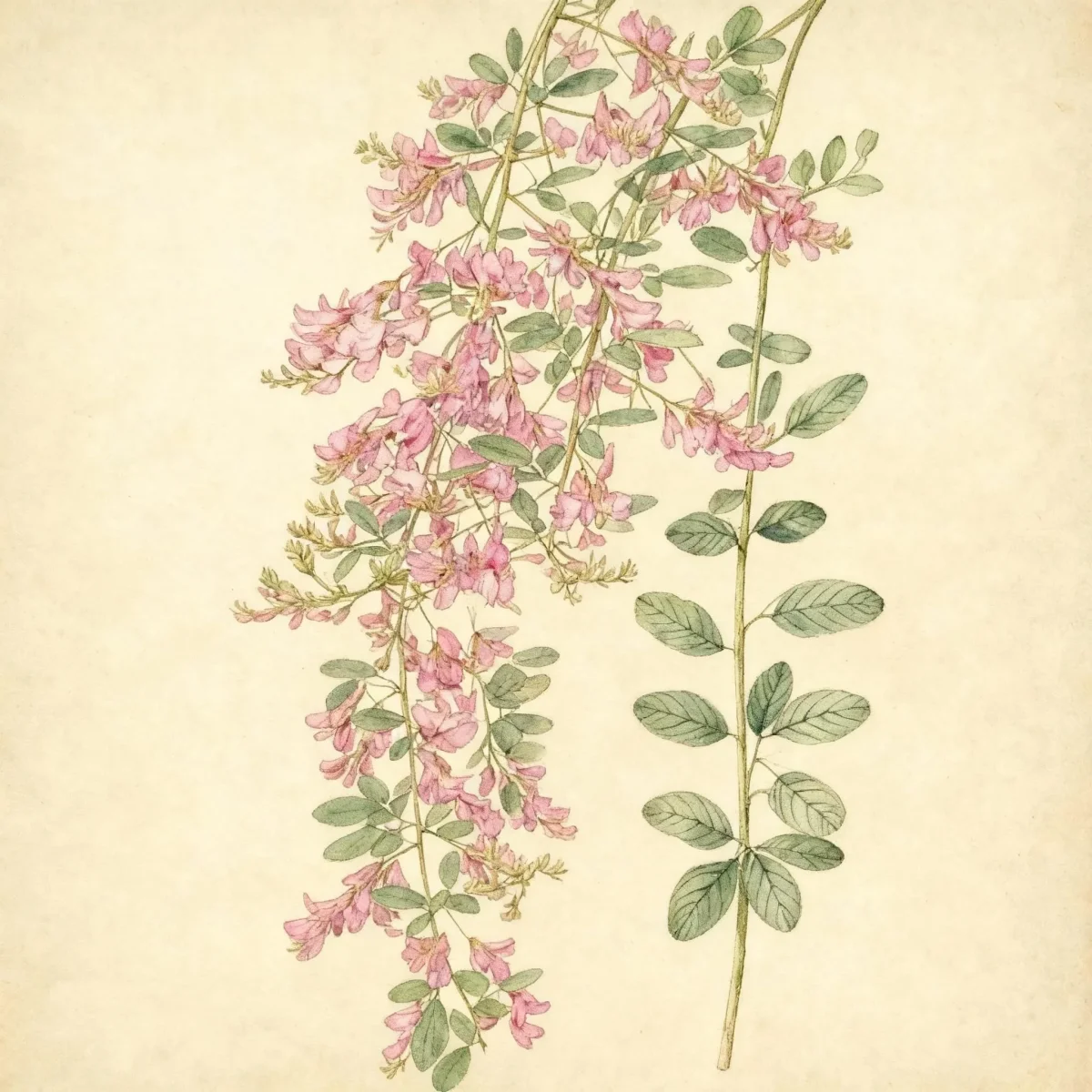 Bush clover (Lespedeza thunbergii 'Pink Cascade')