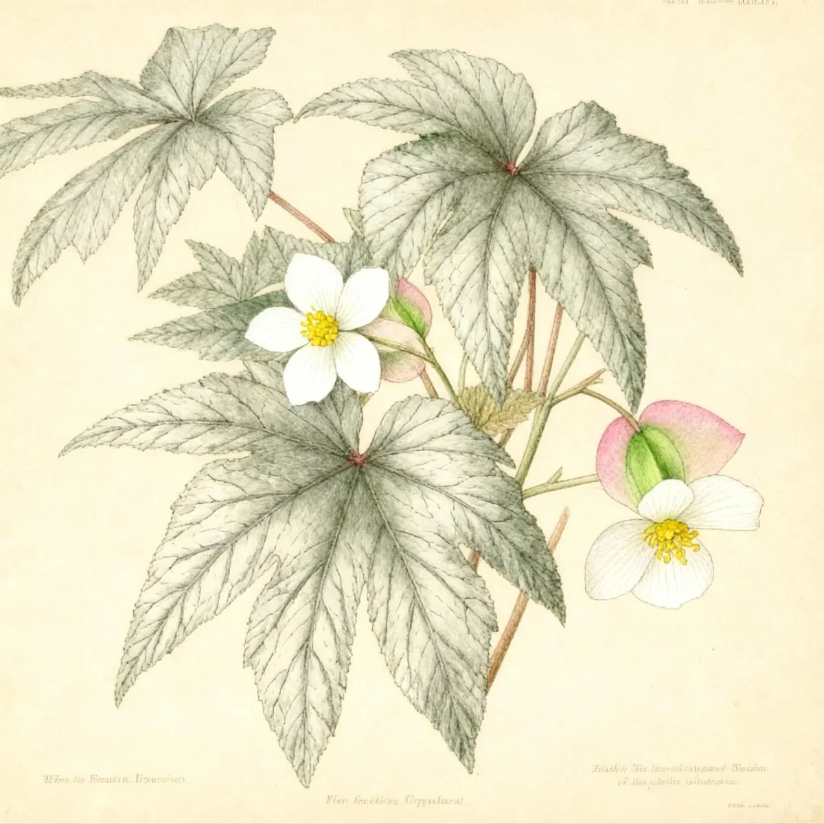 Begonia (Begonia 'Gryphon')