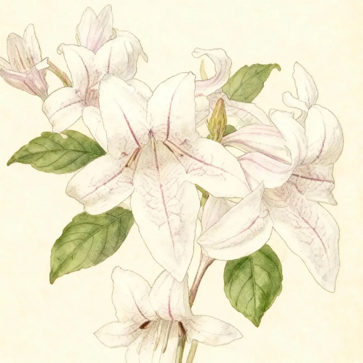 Forest bell bush (Mackaya bella)