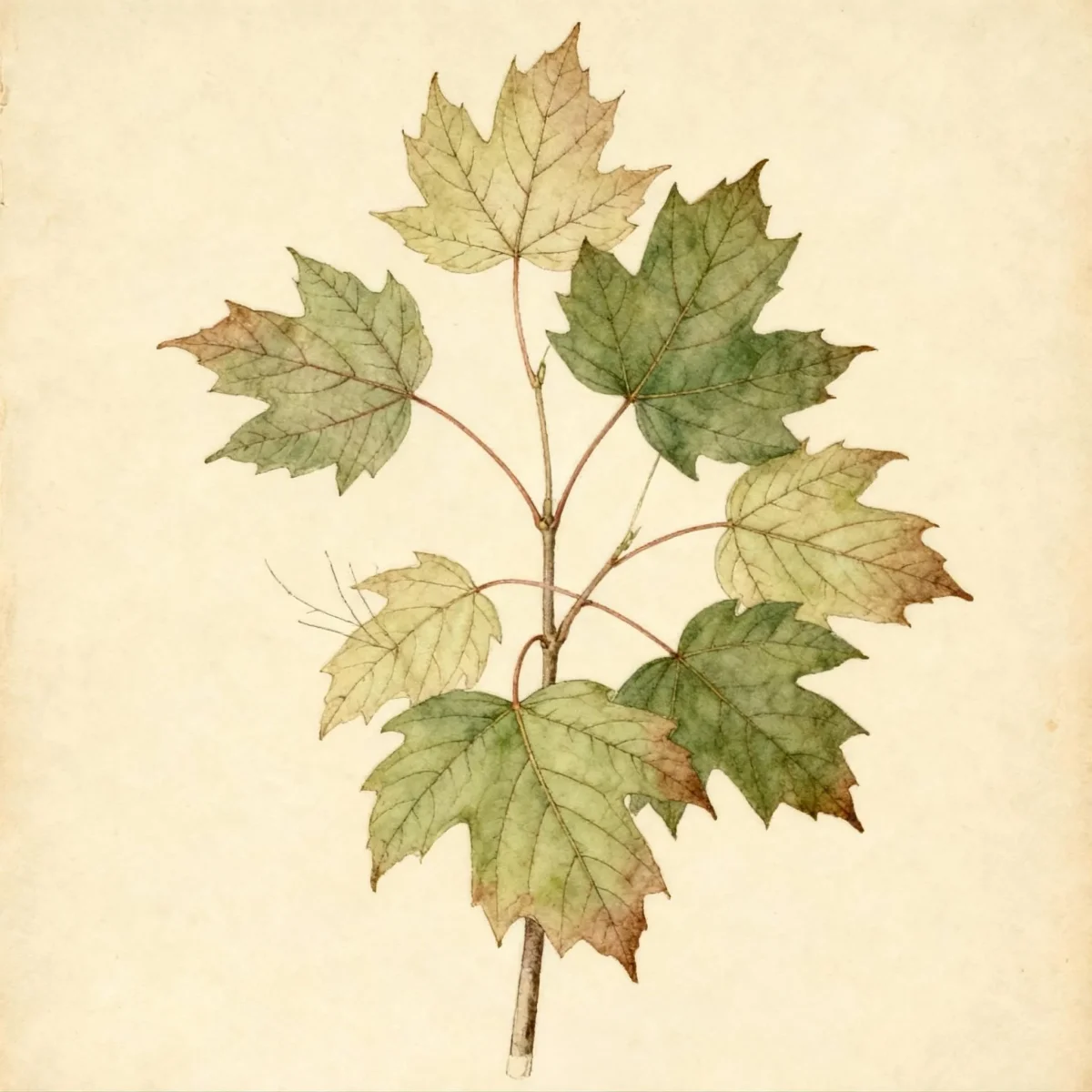 Black maple (Acer saccharum subsp. nigrum)