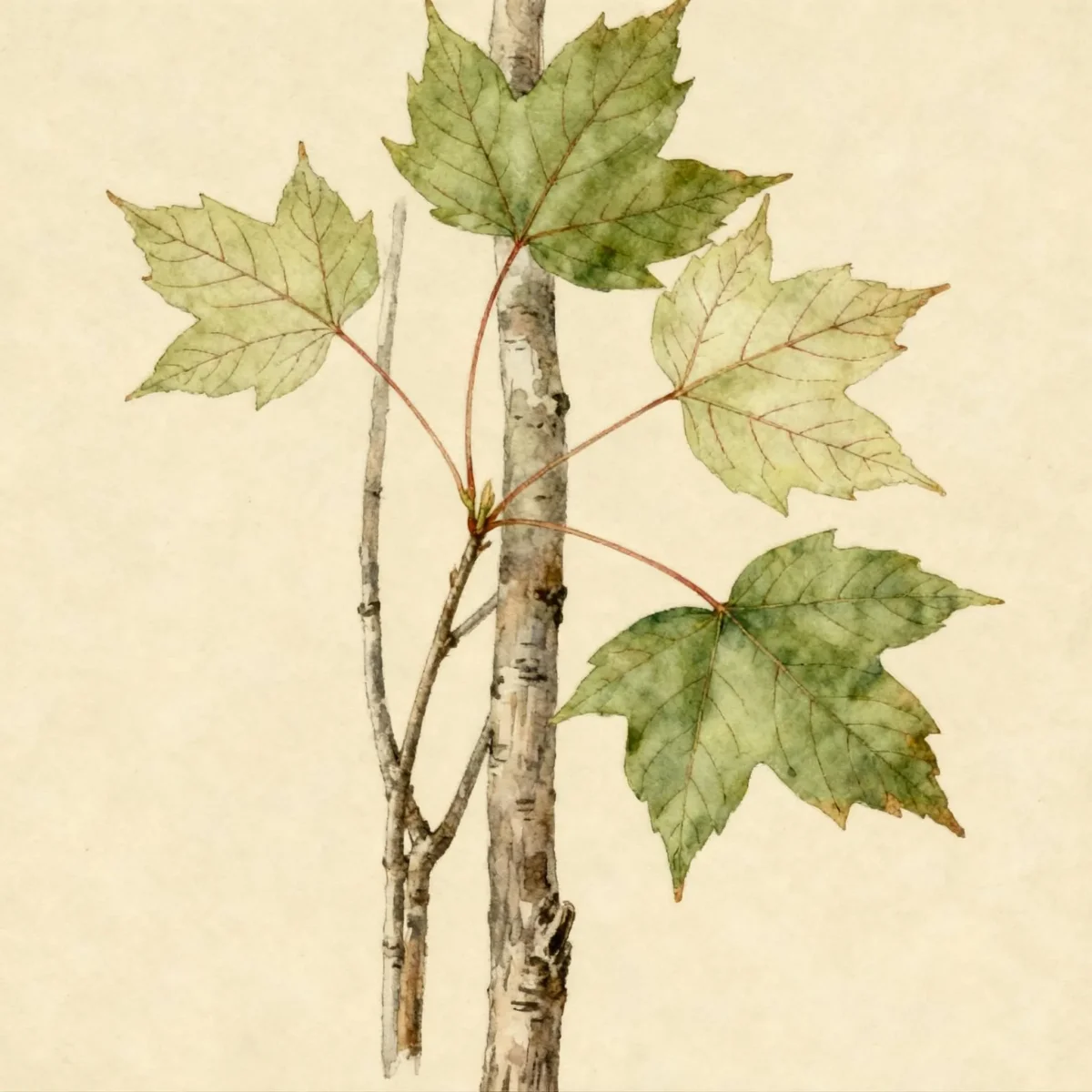 Chinese maple (Acer oliverianum)