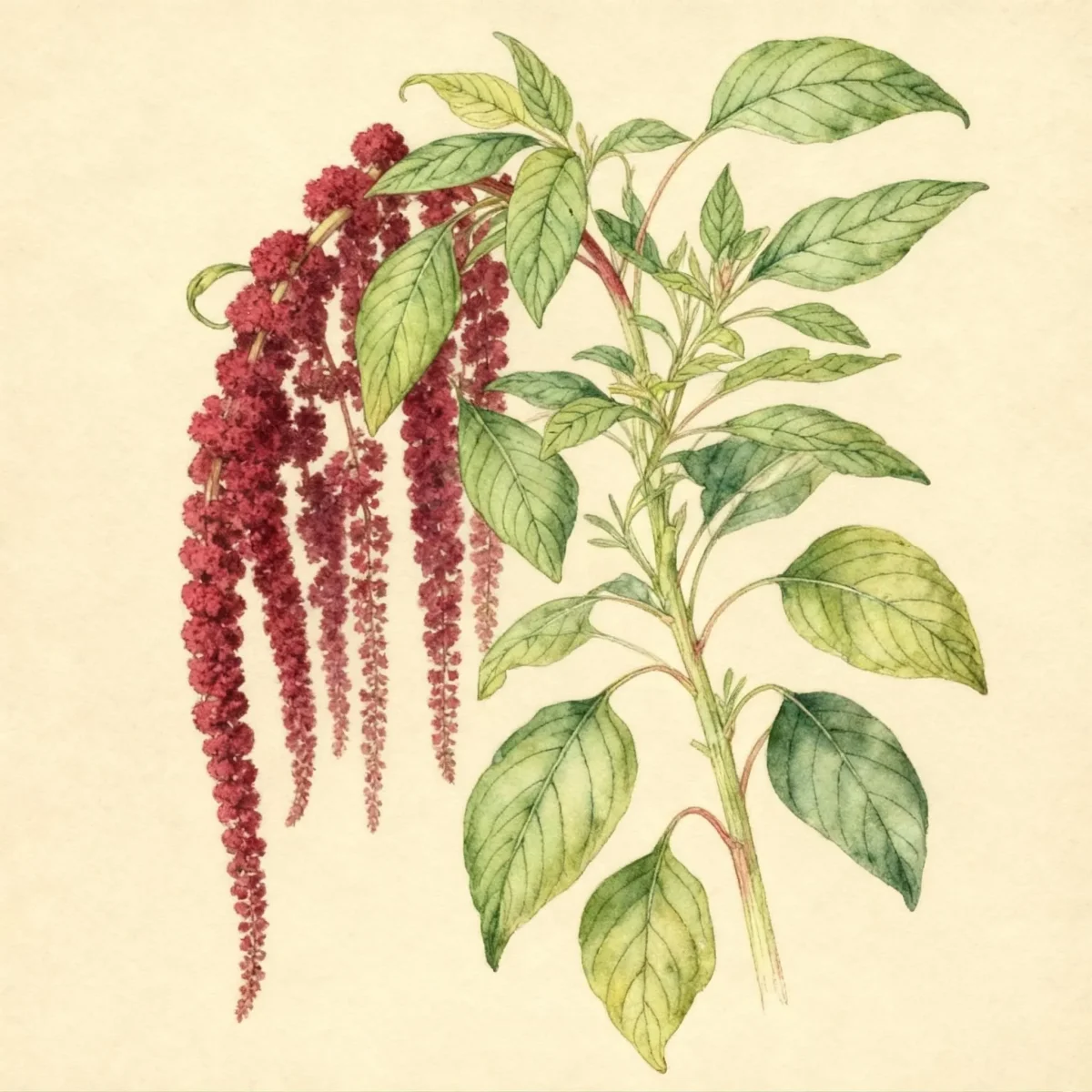 Love-lies-bleeding (Amaranthus caudatus)
