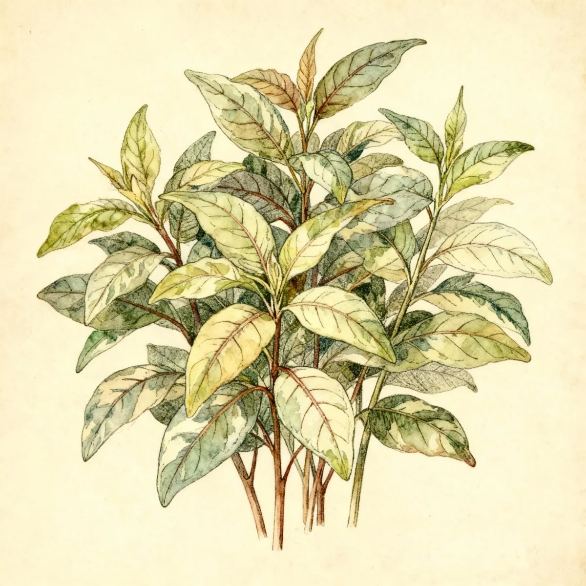 Joseph's coat (Alternanthera ficoidea)