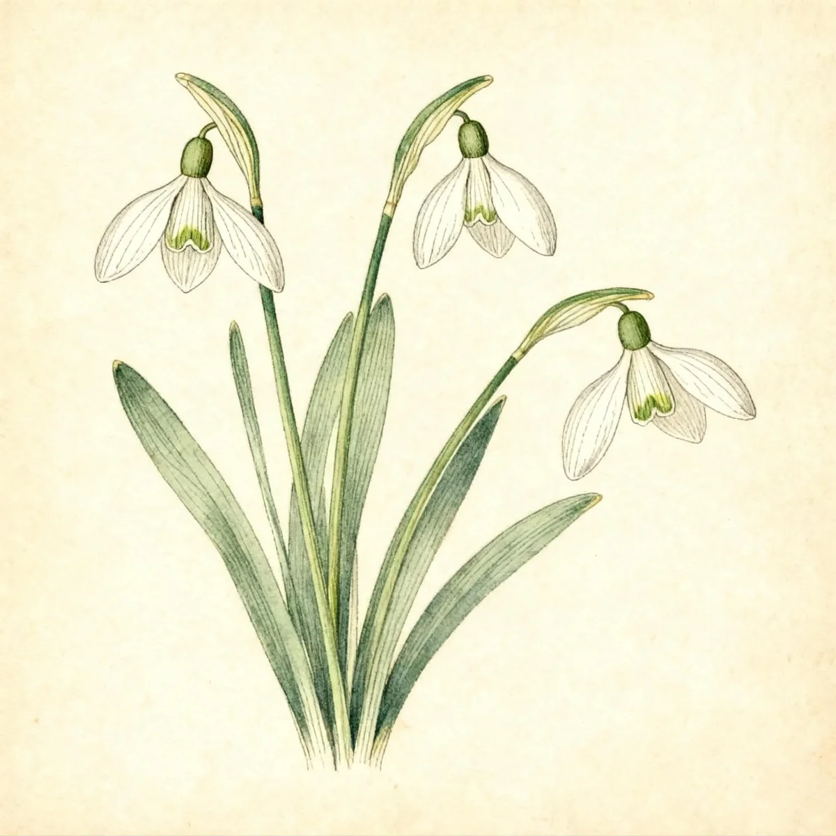 Snowdrop (Galanthus nivalis)