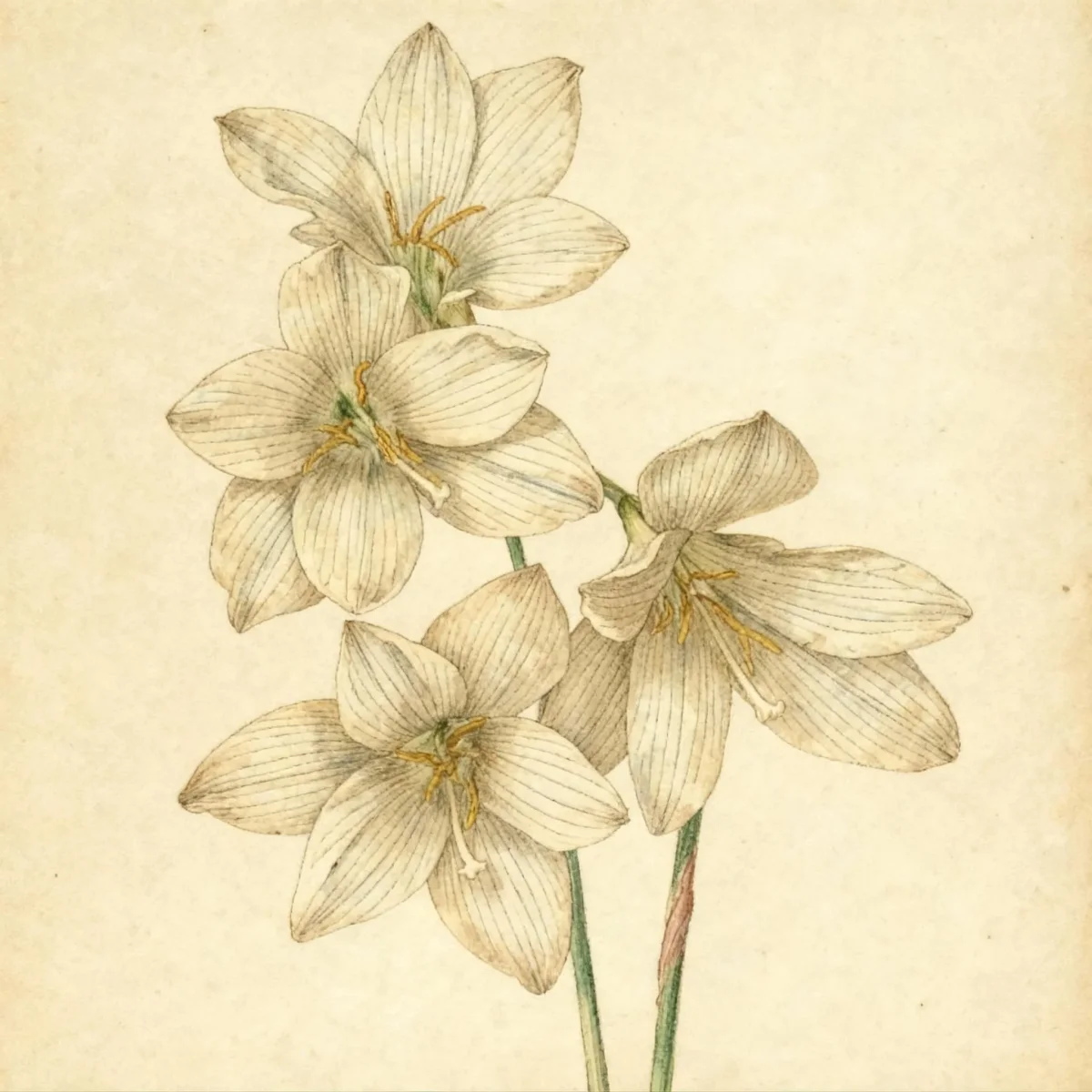 Rain lily (Zephyranthes grandiflora)