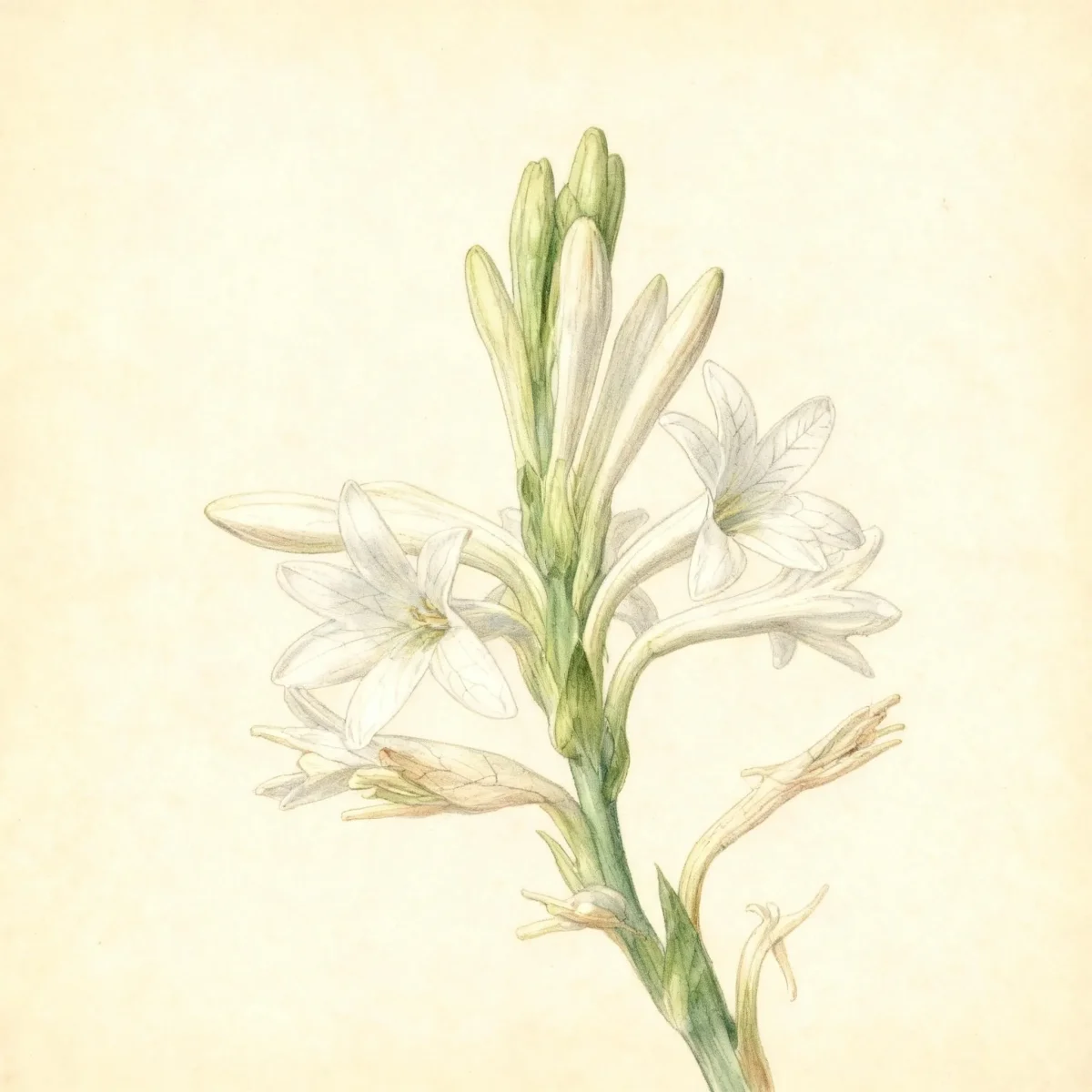 Tuberose (Polianthes tuberosa)