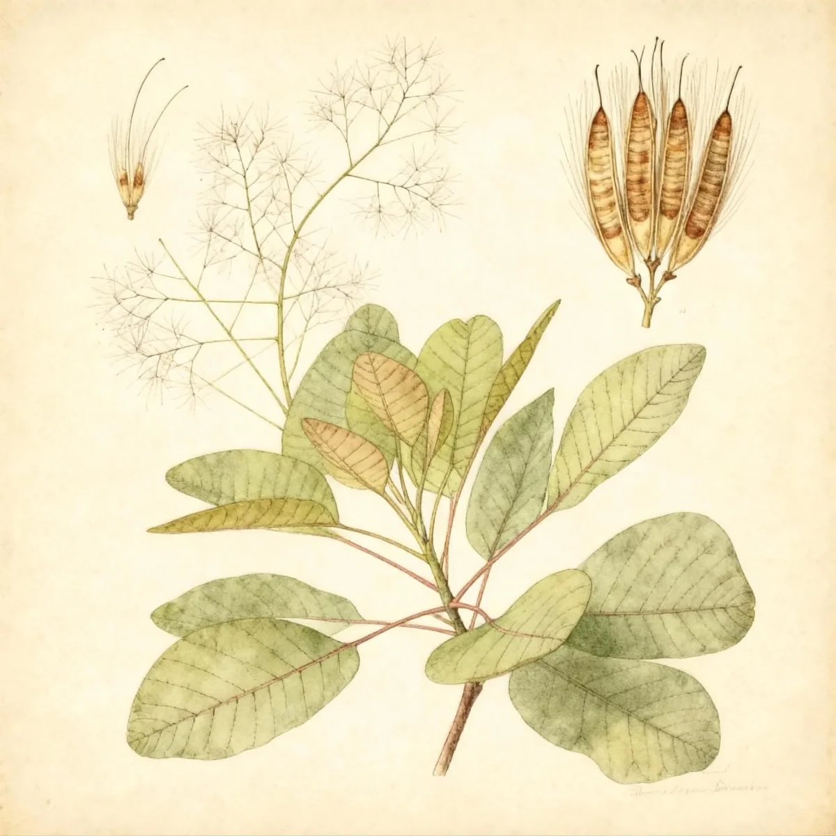 American smoke tree (Cotinus obovatus)