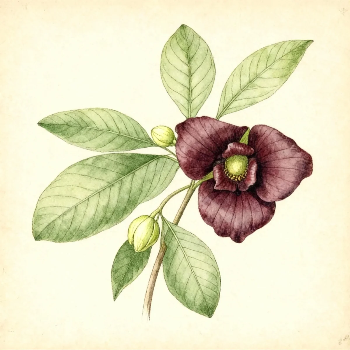 Pawpaw (Asimina triloba)