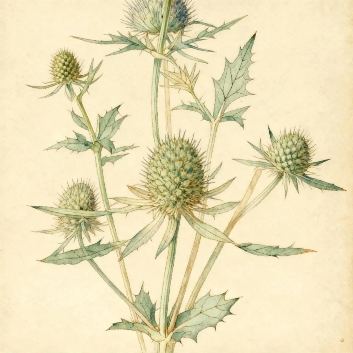 Sea holly (Eryngium planum)