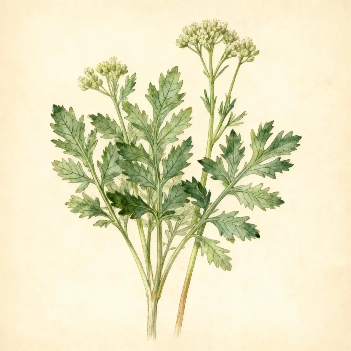 Fine-leaved water dropwort (Oenanthe aquatica)