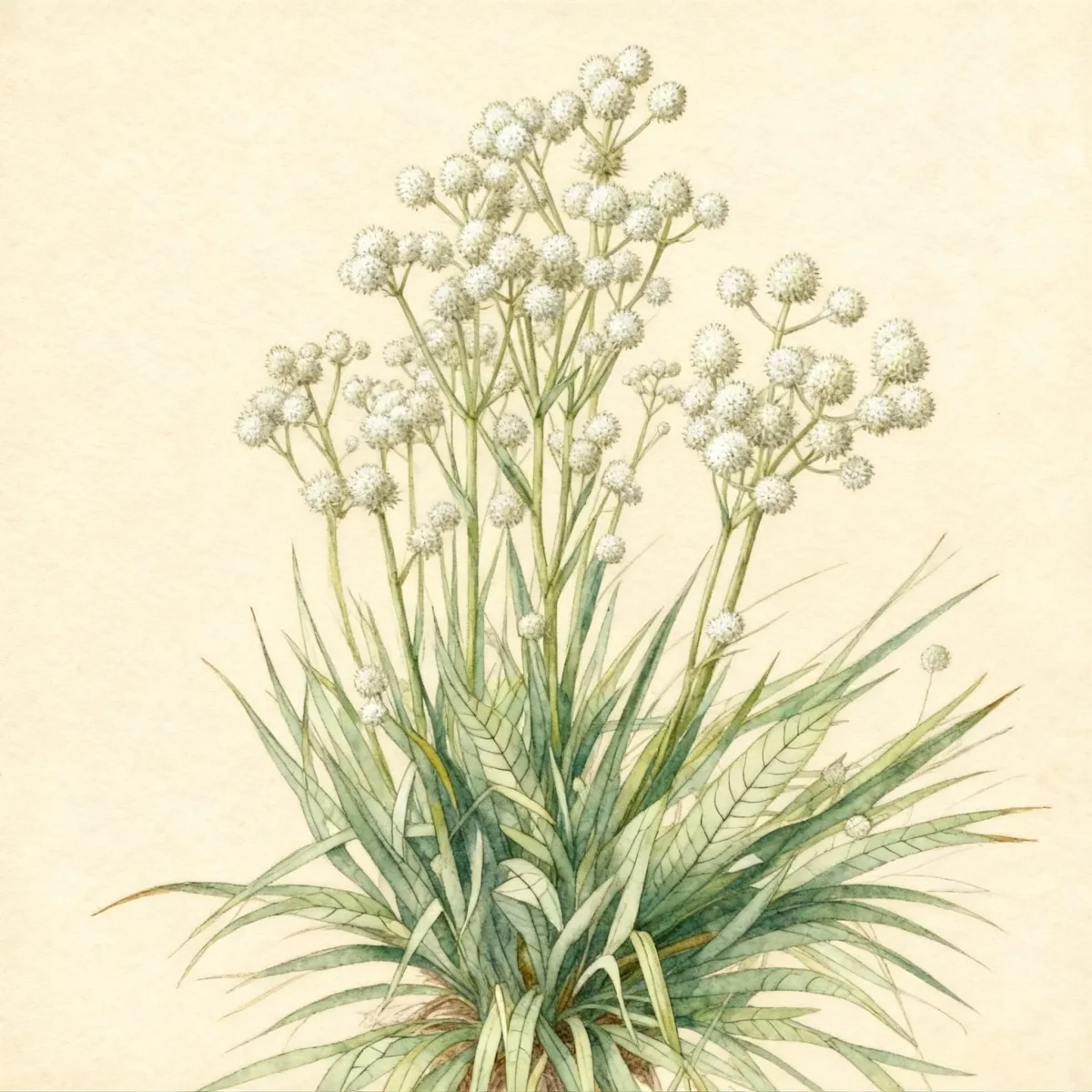 Rattlesnake master (Eryngium yuccifolium)