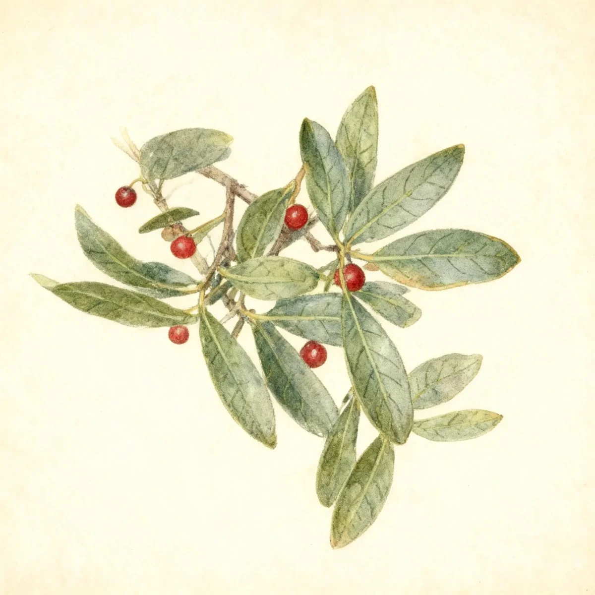 Inkberry (Ilex glabra)