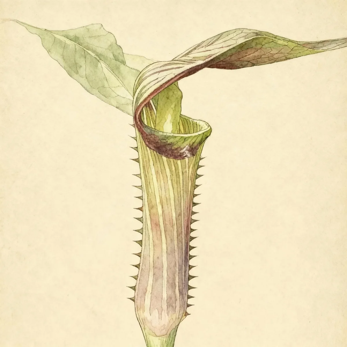Arisaema (Arisaema serratum)
