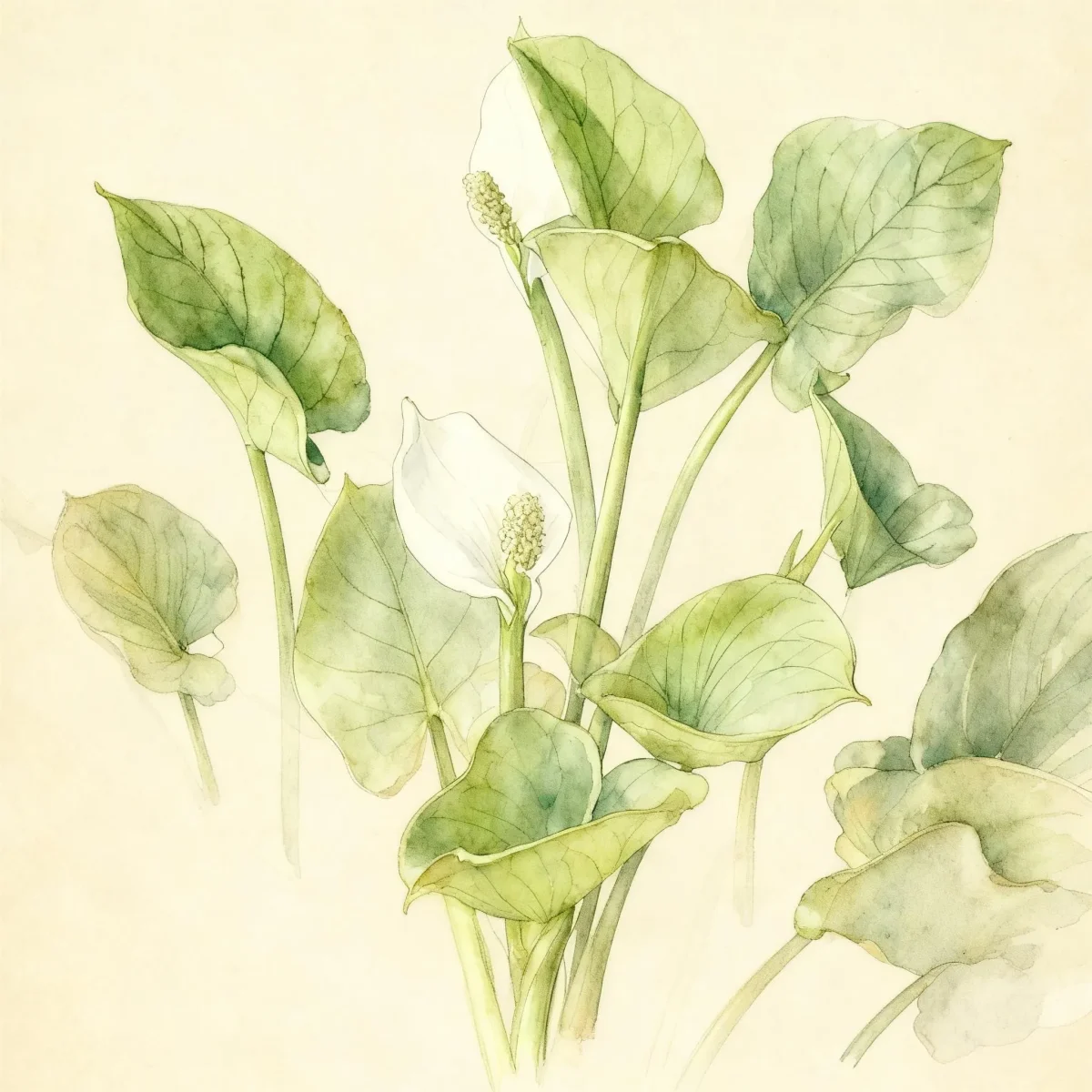 Water arum (Calla palustris)