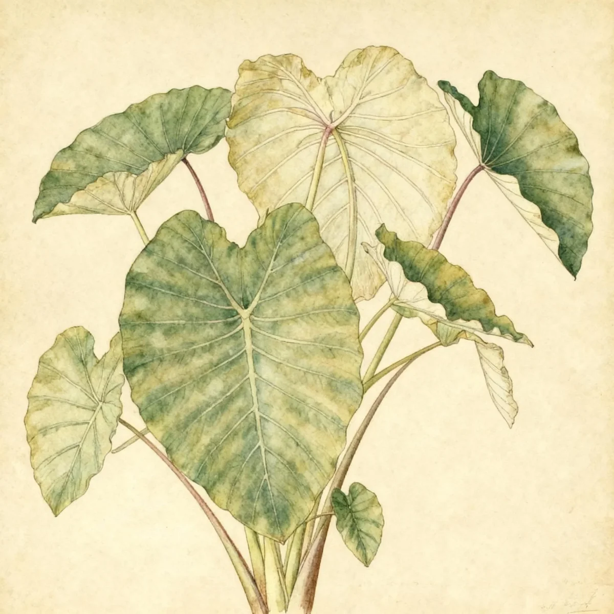 Taro (Colocasia esculenta)