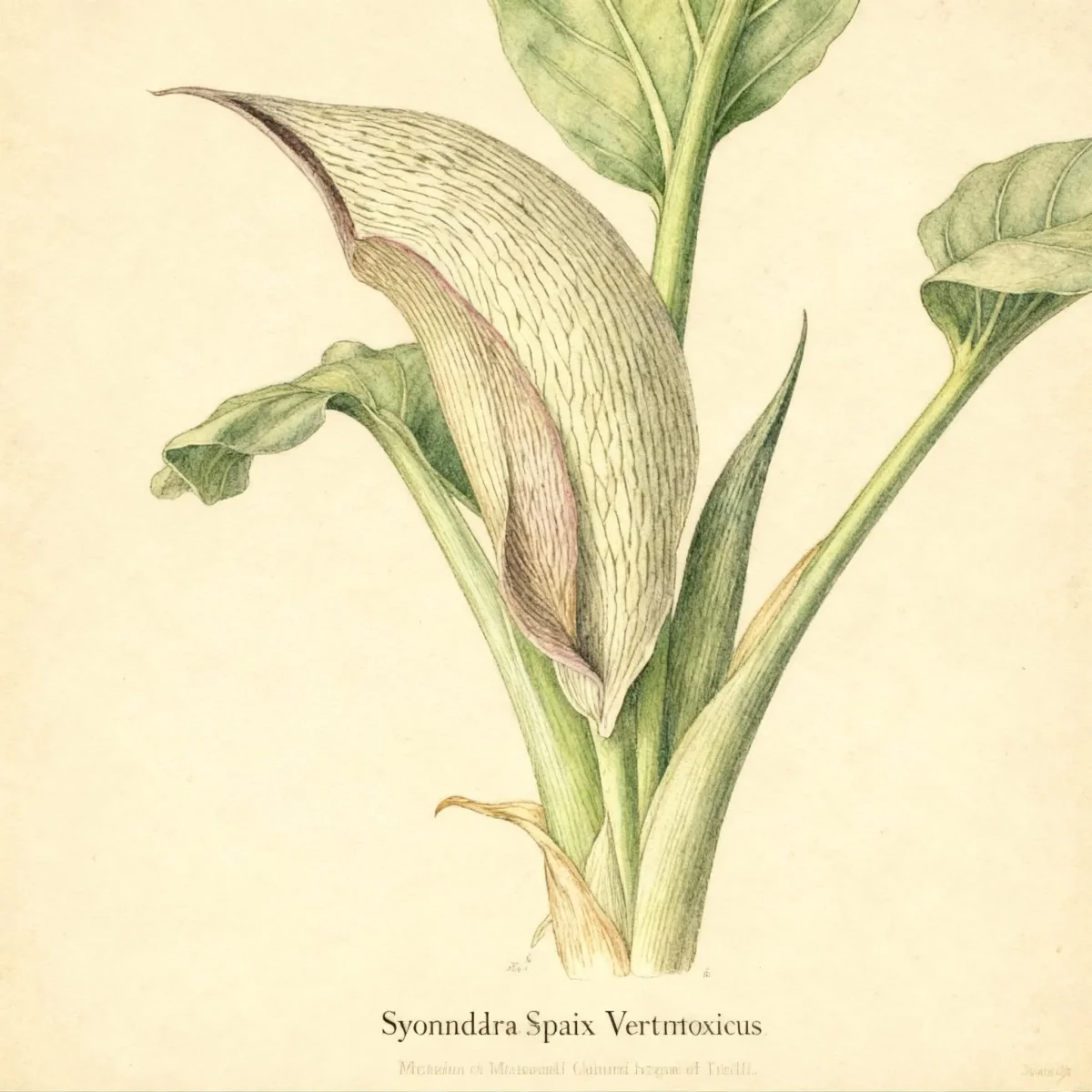 Synandrospadix (Synandrospadix vermitoxicus)