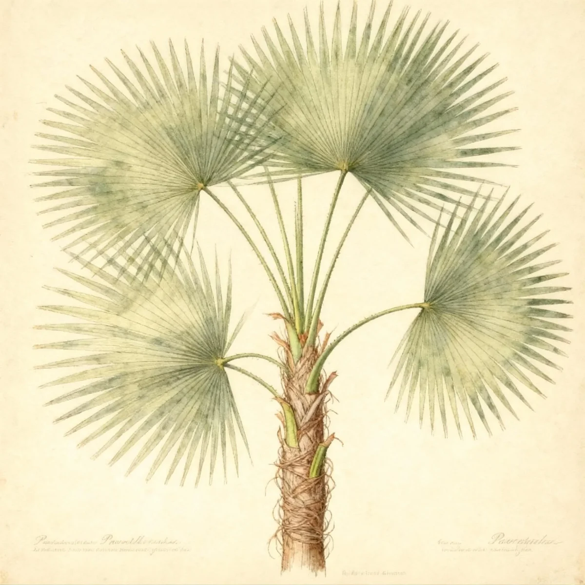 Paurotis palm (Acoelorrhaphe wrightii)
