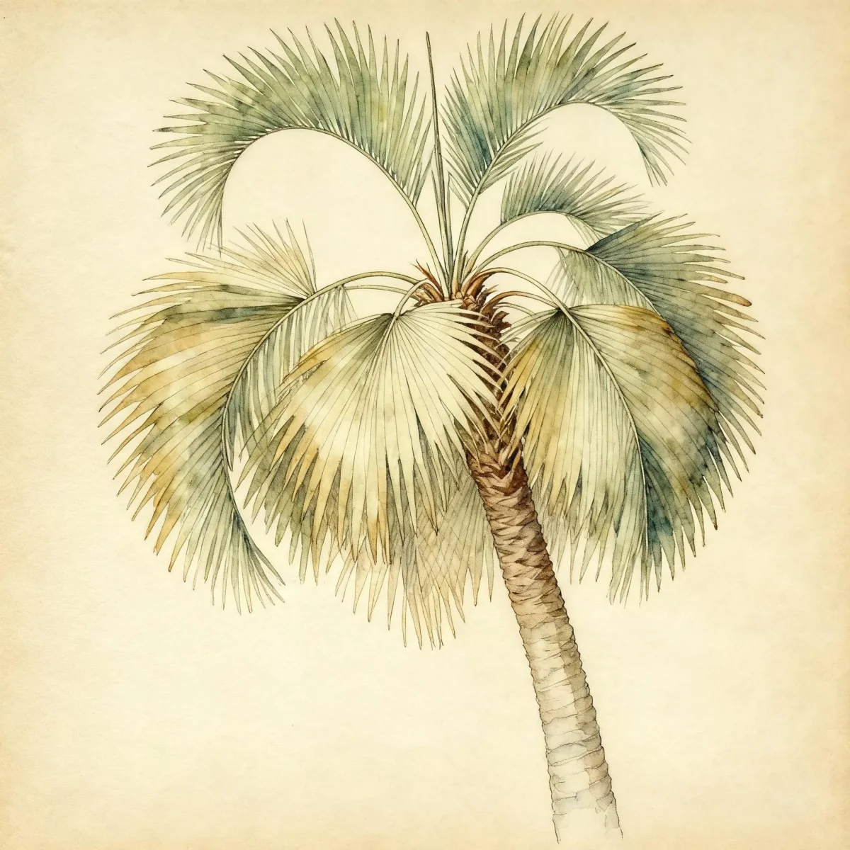 South American jelly palm (Butia capitata)