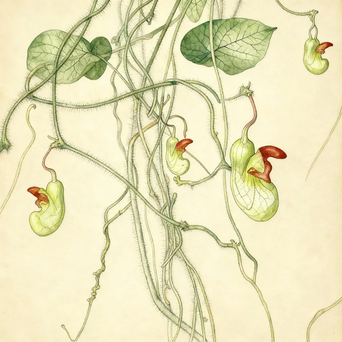 Birthwort (Aristolochia californica)