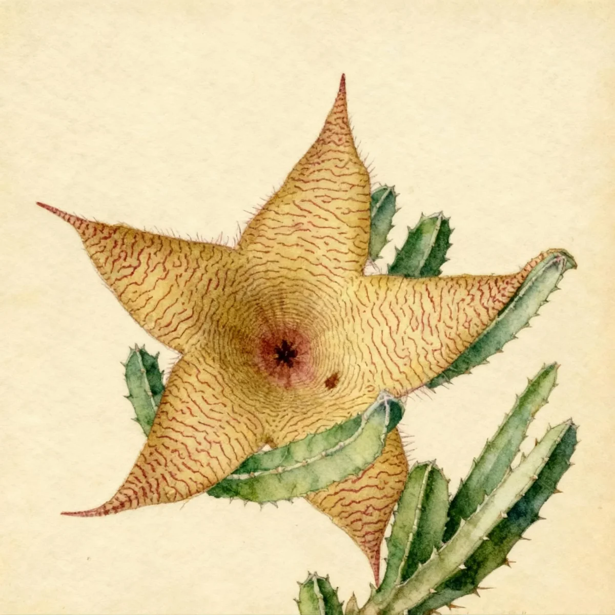 Zulu giant (Stapelia gigantea)