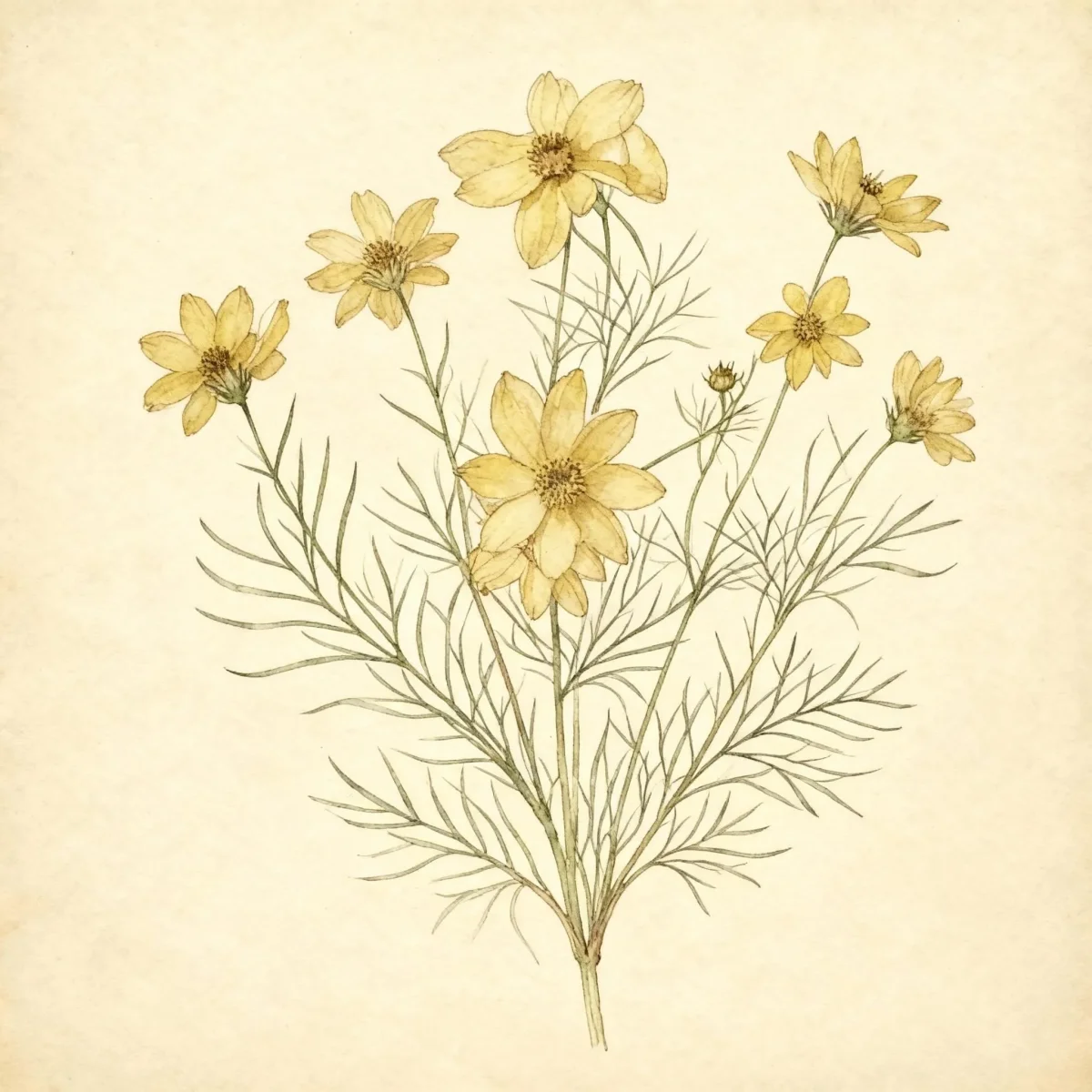 Threadleaf coreopsis (Coreopsis verticillata)