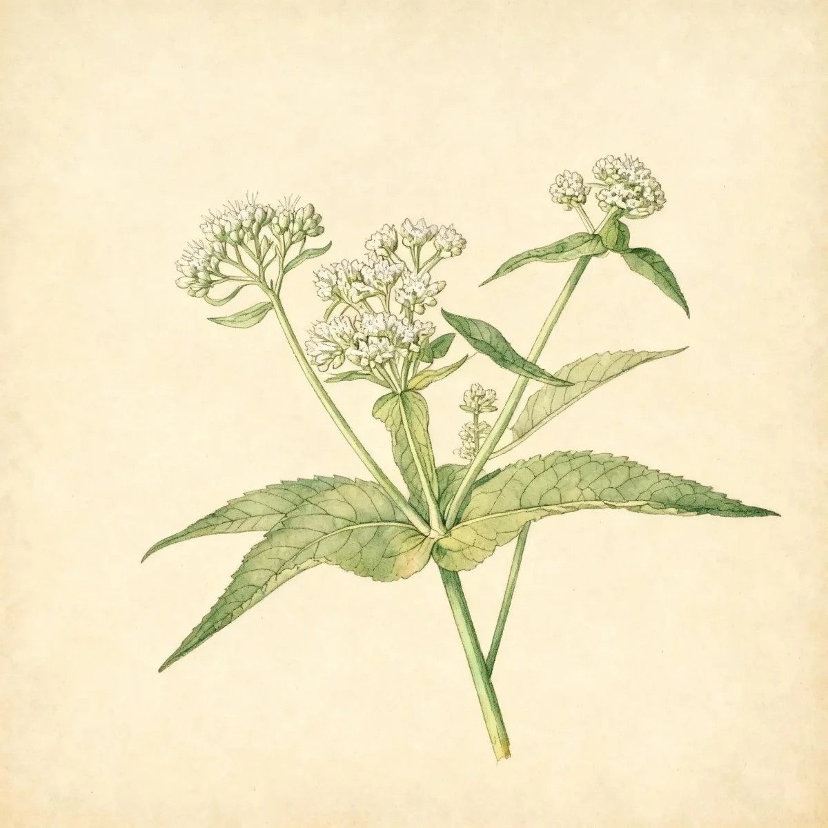 American boneset (Eupatorium perfoliatum)
