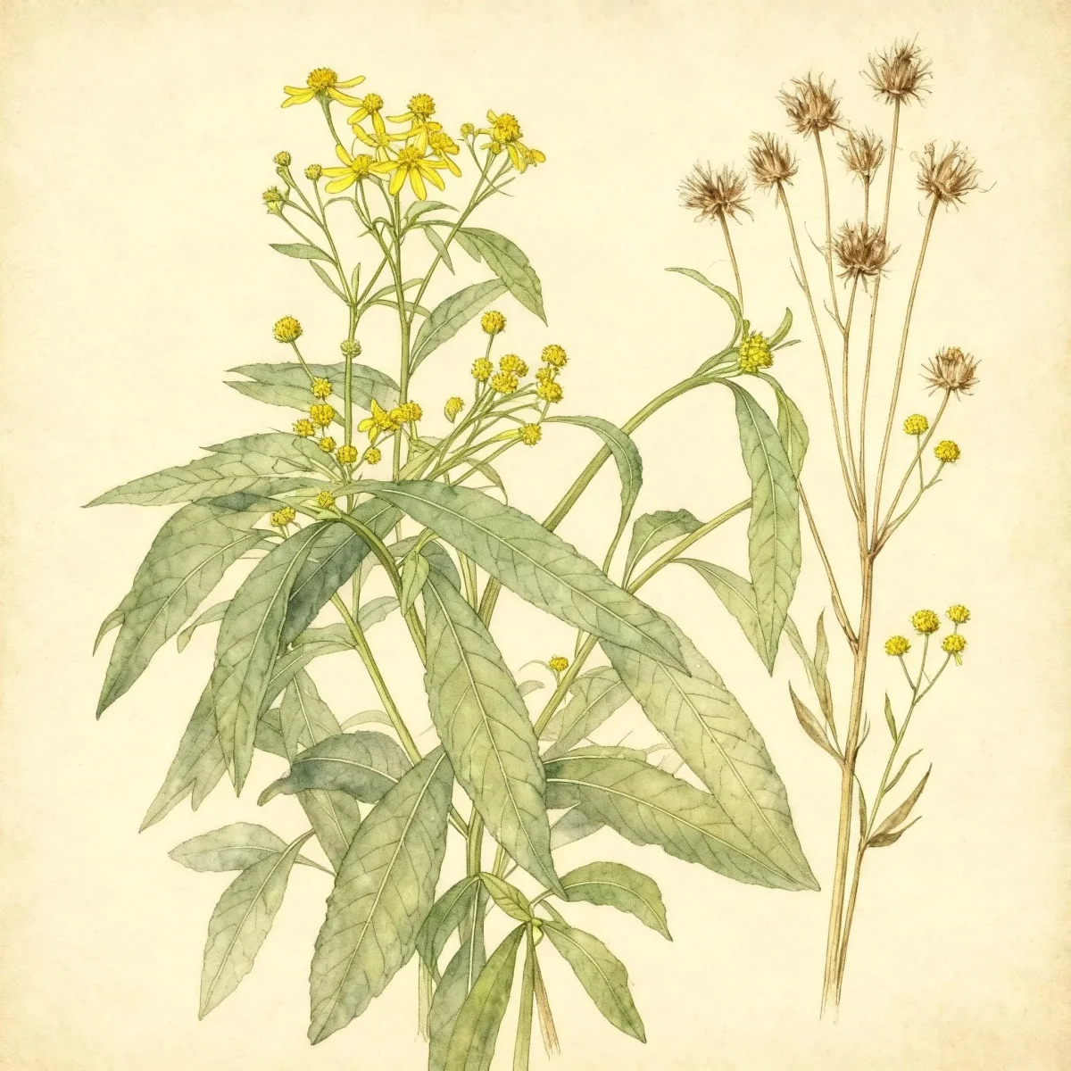 Wingstem (Verbesina alternifolia)