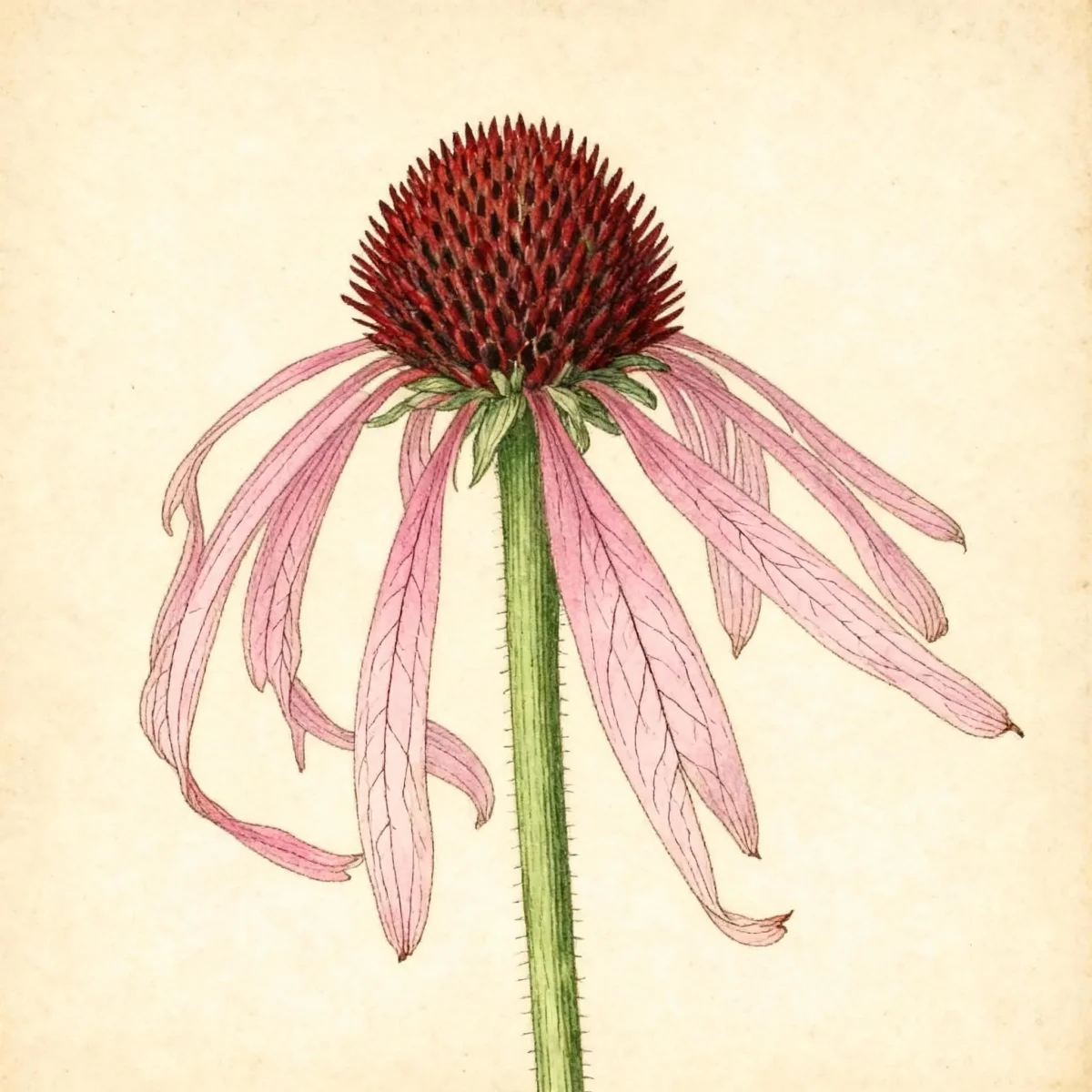 Glade coneflower (Echinacea simulata)