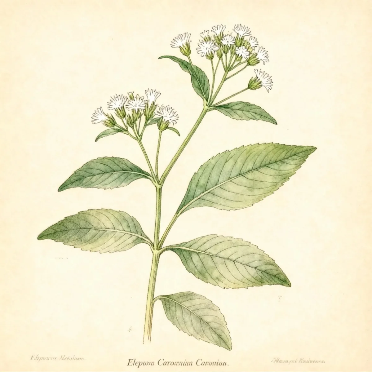 Elephant's foot (Elephantopus carolinianus)