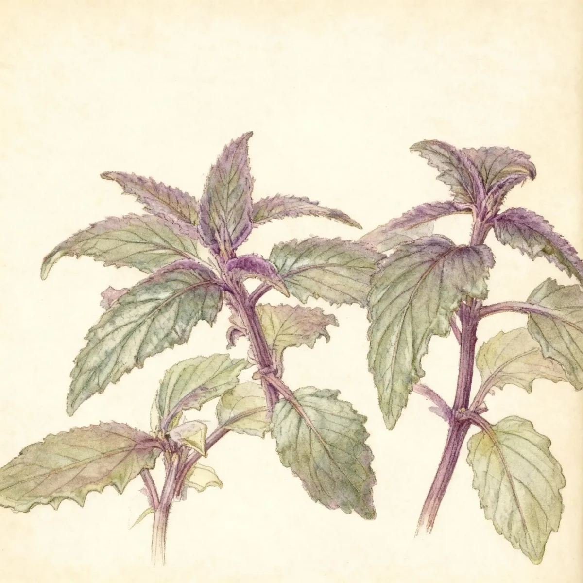 Velvet plant (Gynura aurantiaca)