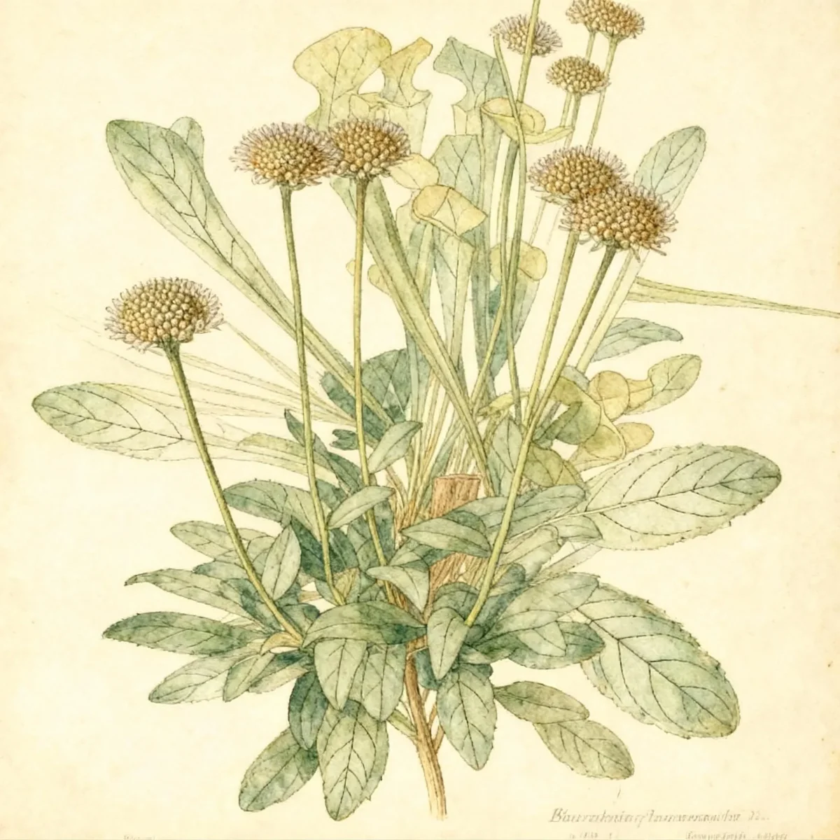 Barbara's buttons (Marshallia caespitosa)